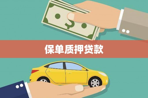 阳城保单质押贷款