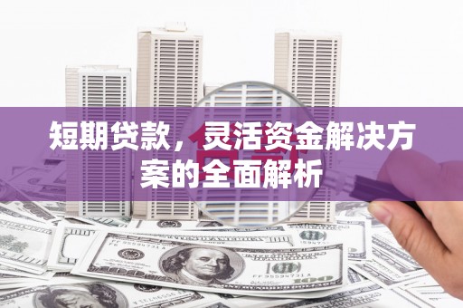 阳城短期贷款，灵活资金解决方案的全面解析