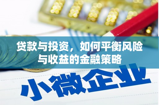 阳城贷款与投资，如何平衡风险与收益的金融策略